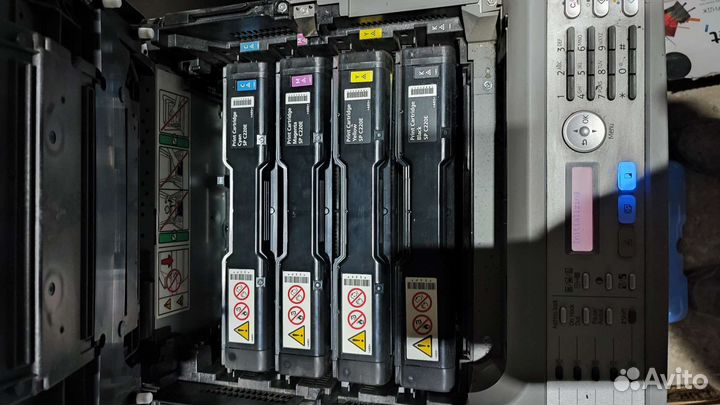 Мфу цветной лазерный принтер ricoh sp c222sf