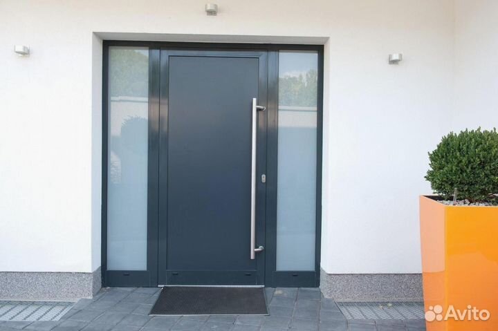 Алюминиевые двери