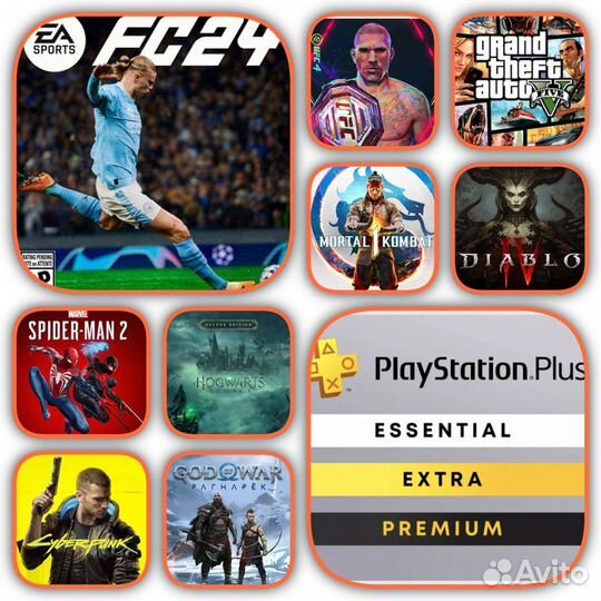 Игры PS4/PS5 PS plus / EA Play