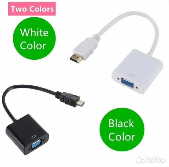 Переходник конвектор VGA на hdmi