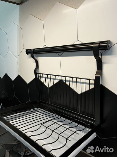 Навесные полочки для кухни лофт