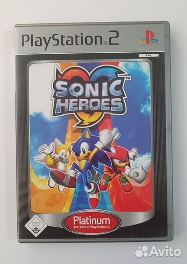 PS2 Sonic Heroes. Лицензия