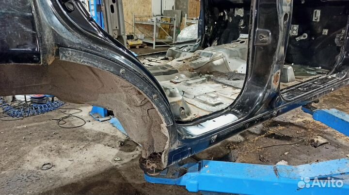 Порог со стойкой правый Great Wall Hover H5. Дефект