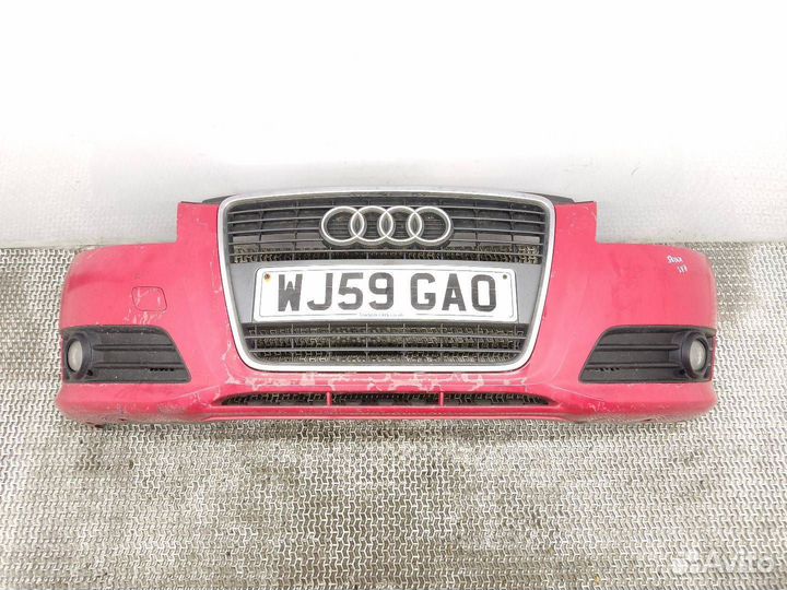 Бампер передний Audi A3 8P/8PA 2-й рест. 2009