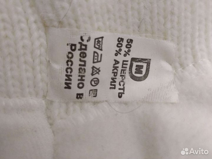 Шапка женская, на флисе. Тёплая