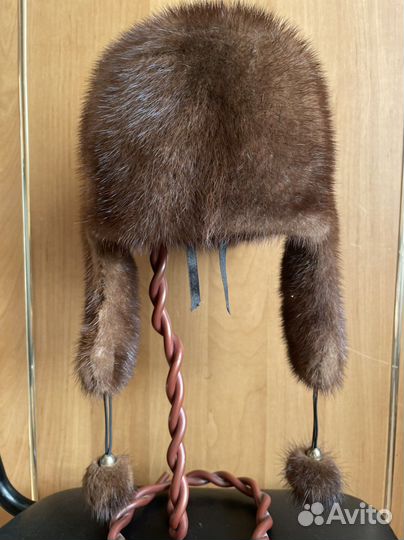 Шапка норковая женская