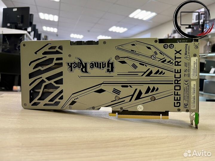 Palit GeForce RTX 3080 GameRock на гарантии