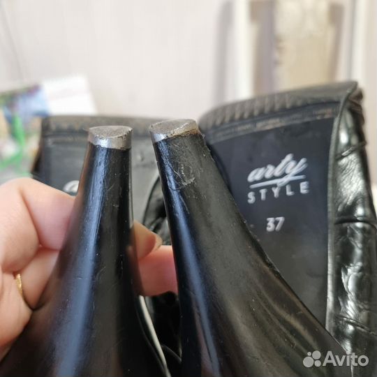 Ботильоны полусапоги лак женские Arty style 37