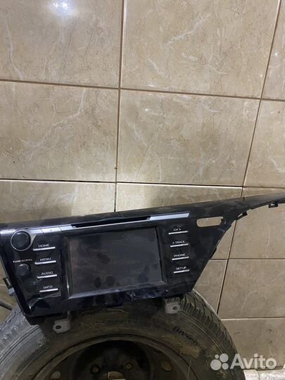 Магнитола toyota camry 70