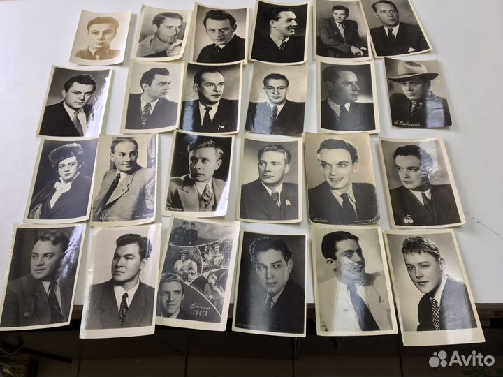 Набор Открыток Артисты 132 шт