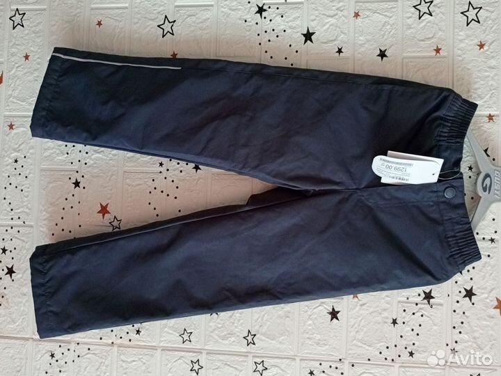 Брюки демисезонные новые 104р 116р