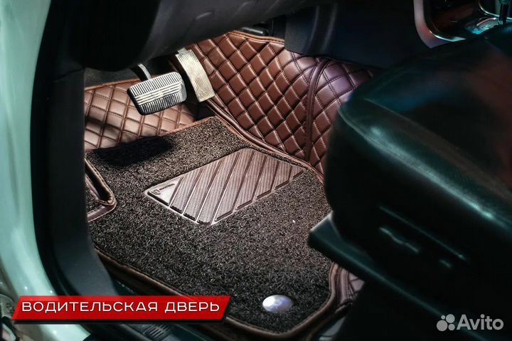 3D Коврики Nissan из Экокожи