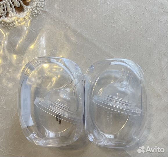 Соски для бутылочек avent classic 1 и 3 отверстия