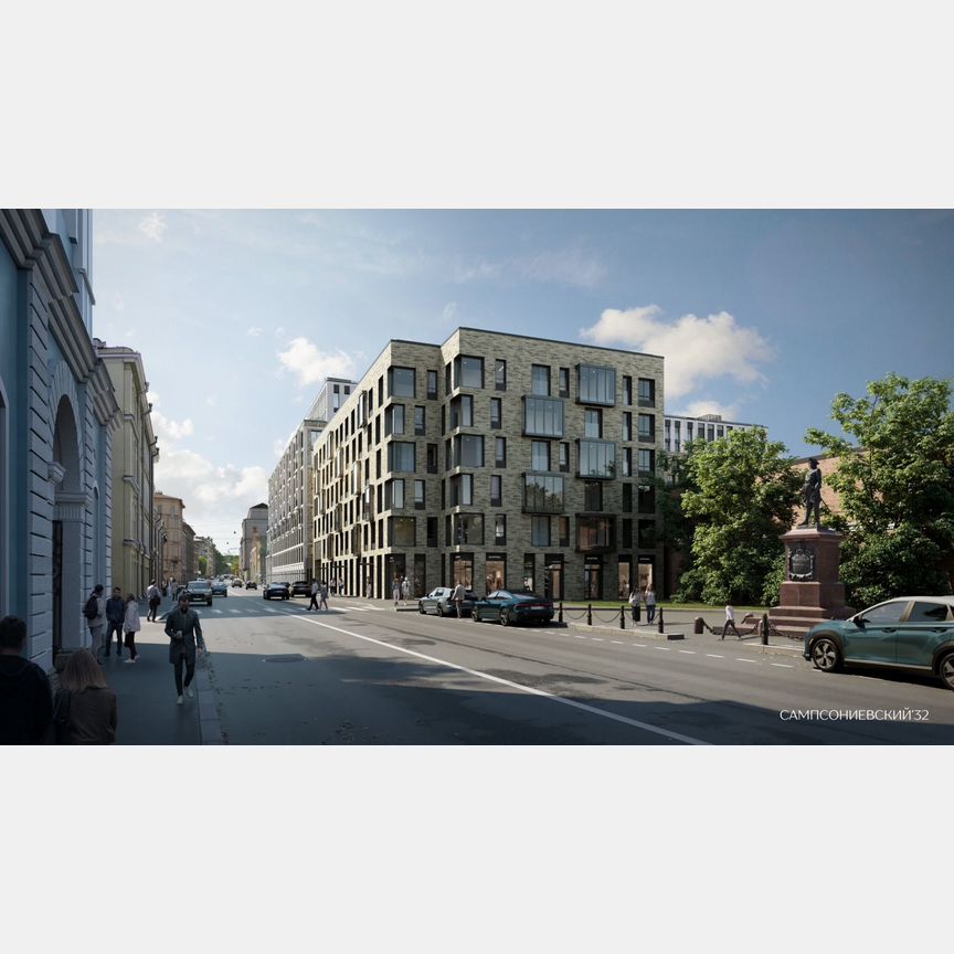 3-к. квартира, 105,7 м², 6/10 эт.