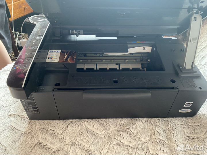 Цветной лазерный принтер мфу epson stylus tx117