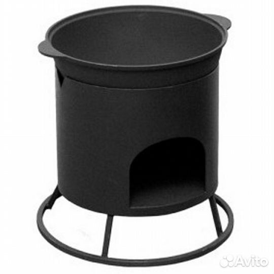 Печь под казан везувий малая 12л