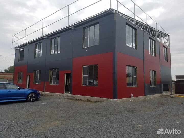 Строительство магазинов складов из сэндвич панели