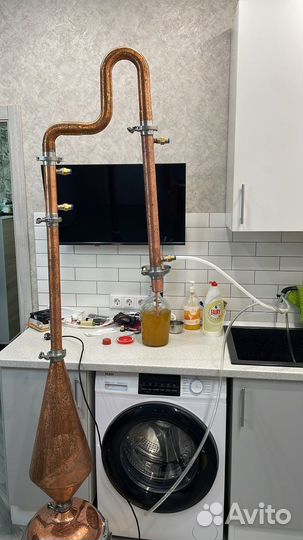 Медный самогонный аппарат