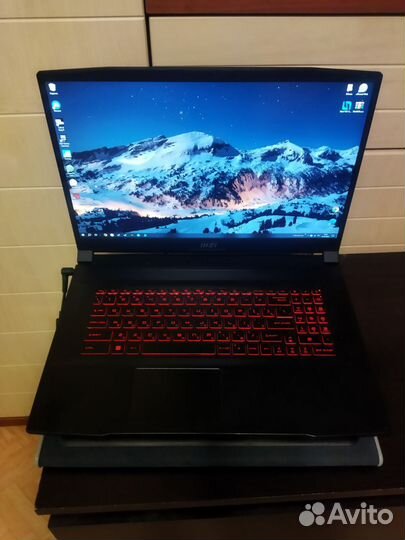 Игровой ноутбук msi rtx 3050, 17.3