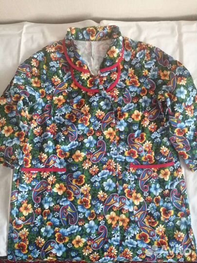 Халат фланелевый