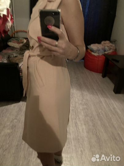 Пальто-жилет Marie by Marie шерсть новое