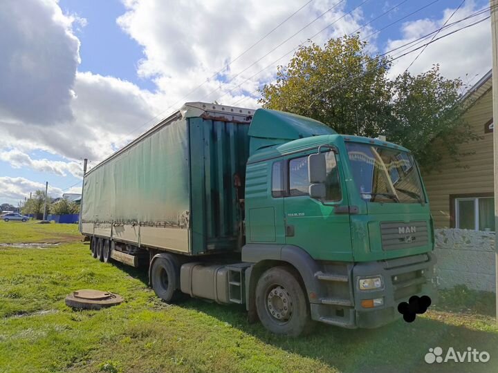 MAN TGA 18.350 4X2 BLS с прицепом, 2006