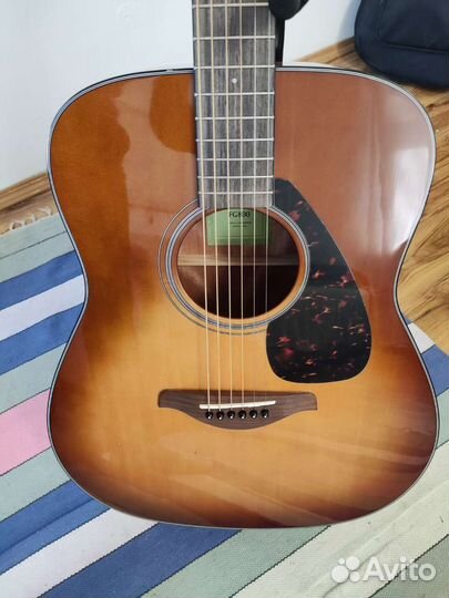 Акустическая гитара yamaha FG800 sdb