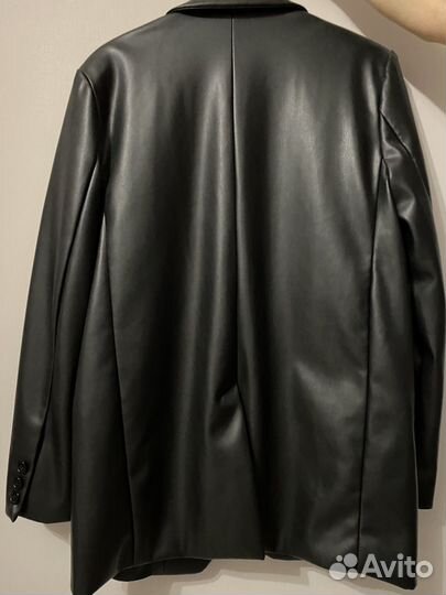 Кожаный пиджак