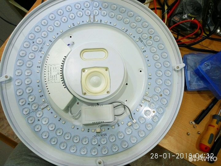 Ремонт светодиодных ламп, светильников, люстр, зам