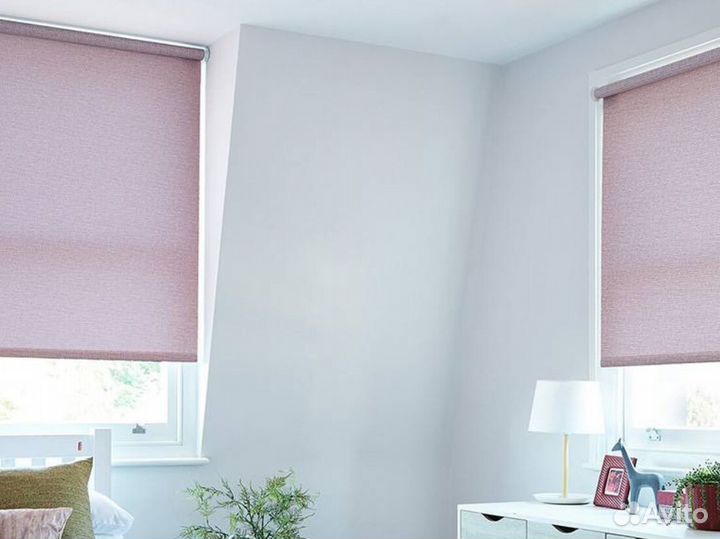 Шторы рулонные, жалюзи