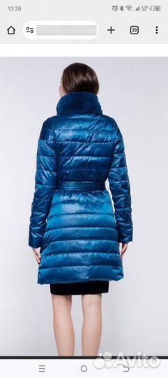 Пуховик женский zarina размер m