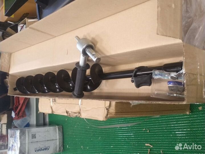 Шнек по льду с адаптером шуруповёрт ледобур