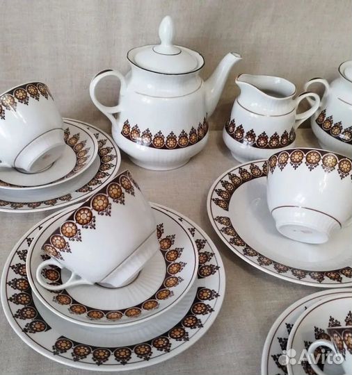 Чайный сервиз - Рига- RPR, Рижский завод