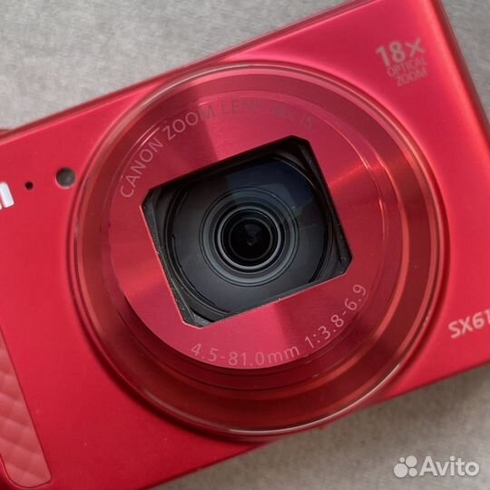 Canon powershot sx610 hs red box