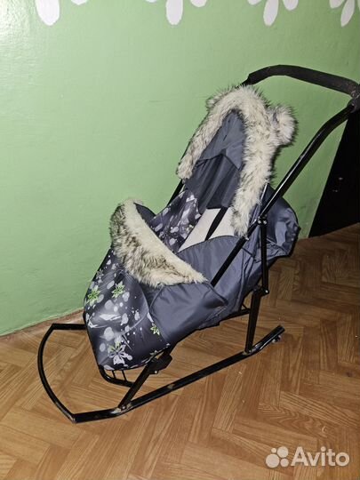 Коляска санки