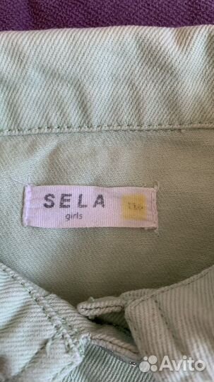 Джинсовая куртка для девочки 116