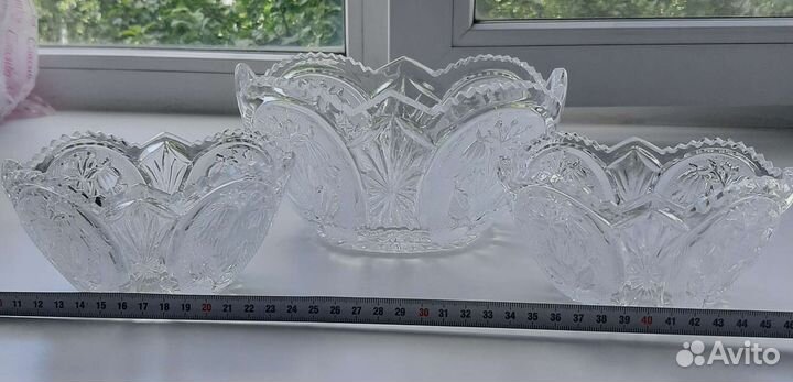 Ваза хрустальная СССР