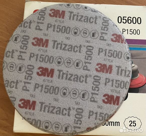 Круг абразивный полировальный Trizact P1500