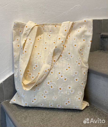 Сумка с ромашками