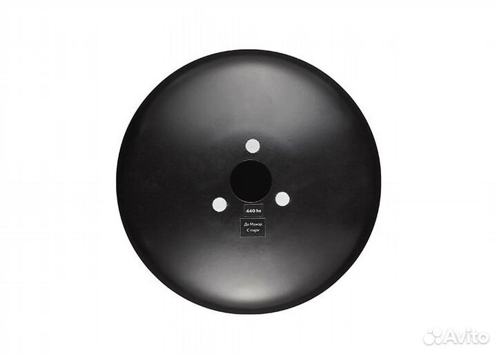 Глюкофон IN22BL19 черный 22см До-мажор inoy