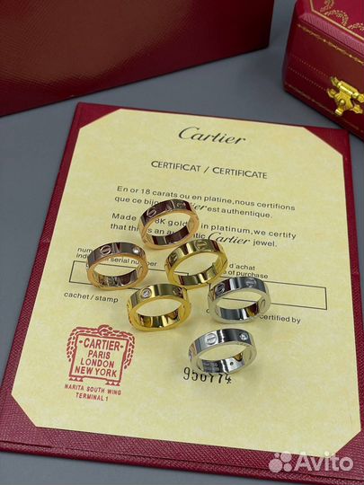 Кольцо Cartier Love