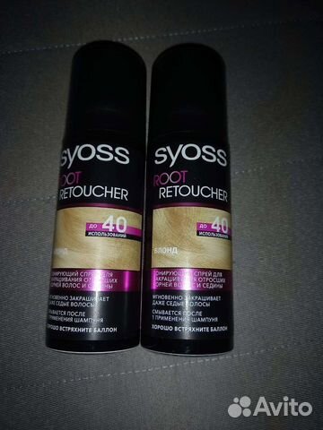 Краска для волос Спрей Syoss Root Retoucher Блонд