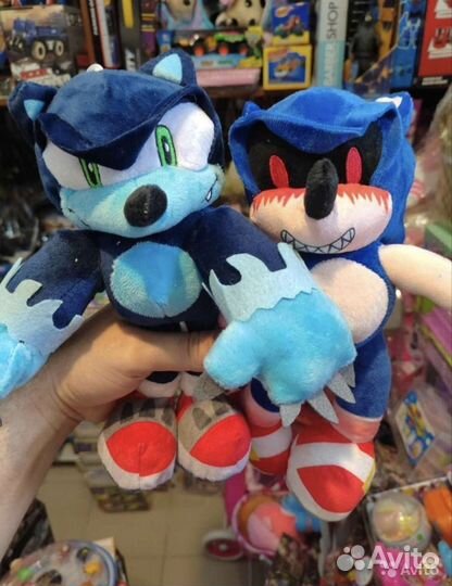 Мягкая игрушка ёжик соник пластиковые фигурки