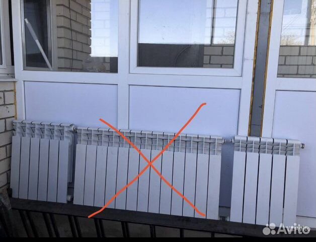 Радиаторы отопления бу