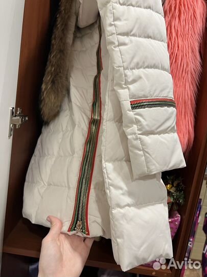 Пуховик пальто moncler женский 42