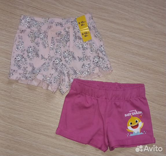 Сарафан. Брюки. Боди.Футболка.Шорты.74/80