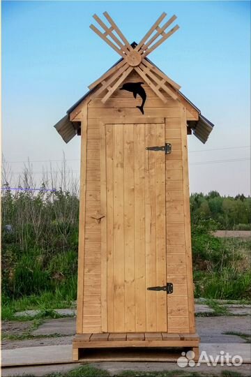 Дачный туалет с установкой BAG338