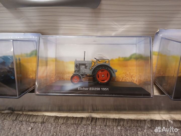 Модельки тракторов