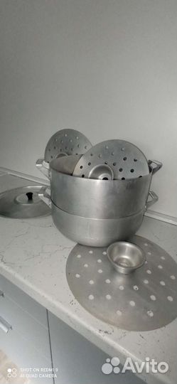 Мантоварка алюминиевая бу