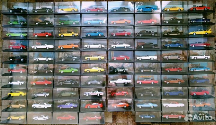 Модели Altaya American Cars + Ford Mustang 1/43